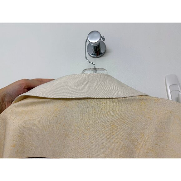 Akris Mural Print Open Front A Line Coat Jacket Red Beige Colorblock Geometric 6 - Picture 10 of 16